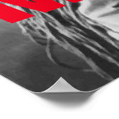 白黒ジェロニモ自由ポスやる気を起こさせるター ポスター (角)