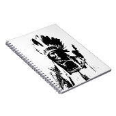 白黒ジェロニモ ノートブック (右側)