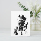 白黒ジェロニモ ポストカード (スタンド正面)