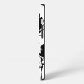 白黒ジェロニモ iPhoneケース (左側面)
