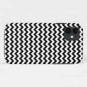 白黒ジグザグシェブロンケースメイトiPhone C Case-Mate iPhoneケース (裏面(横))