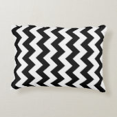 白黒ジグザグ アクセントクッション (裏面)