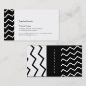 白黒ジヒ！ 名刺 (正面/裏面)