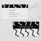 白黒ジヒ！ 名刺 (正面/裏面)