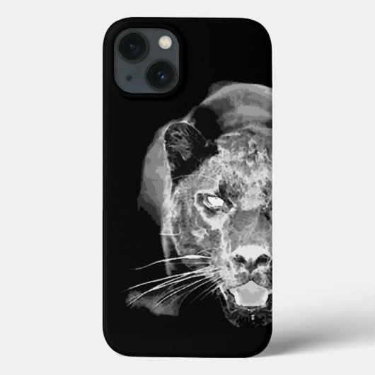 白黒ジャガーアイ Case-Mate iPhoneケース (裏面)