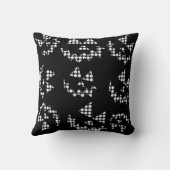 白黒ジャック提灯枕 クッション (裏面)