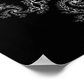 白黒ジュリア300488ポスター ポスター (角)