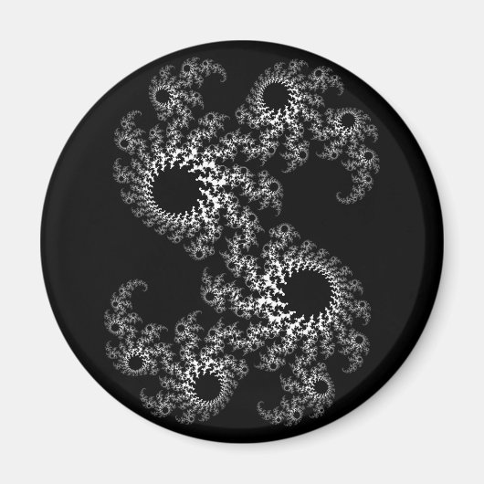 白黒ジュリア324048磁石 マグネット (正面)