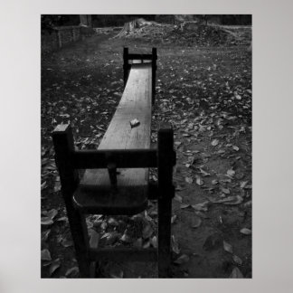 白黒ジョグリンのボード ポスター