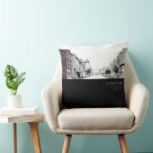 白黒ジョージタウンワシントンDC クッション (椅子)