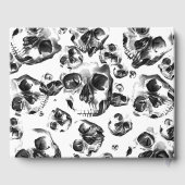 白黒スカルスケルトンスカル結婚ズ ゲストブック (裏面)