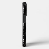 白黒スカルストライプ Case-Mate iPhoneケース (裏面 / 右)