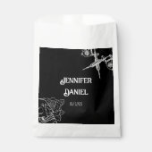 白黒スカルタトゥー結婚ズ フェイバーバッグ (正面)