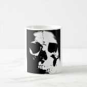 白黒スカル コーヒーマグカップ (中央)