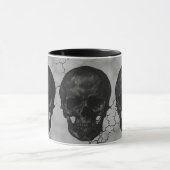 白黒スカル マグカップ (中央)