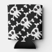 白黒スカル 缶クーラー (裏面)