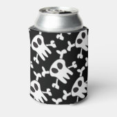 白黒スカル 缶クーラー (缶裏面)