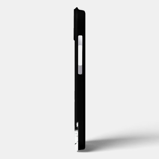 白黒スカル Case-Mate iPhoneケース (裏面 / 左)