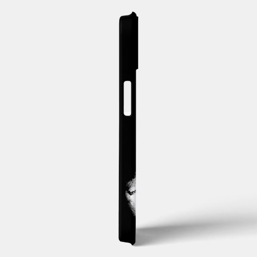 白黒スカル Case-Mate iPhoneケース (裏面 / 右)