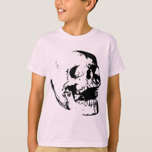 白黒スカル Tシャツ