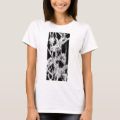 白黒スカル Tシャツ (正面)