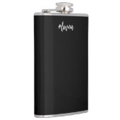 白黒スクリプトシック フラスク (右)