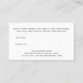 白黒スクリプモダント 紹介カード (裏面)