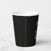 白黒スクールカラー卒業パーティー 紙コップ (右)