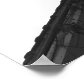 白黒スクールベル ポスター (角)