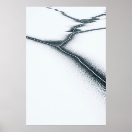 白黒スケッチイラストレーション ポスター (正面)