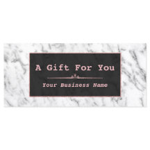 白黒スタイリッシュ大理石バラ金ゴールドギフト