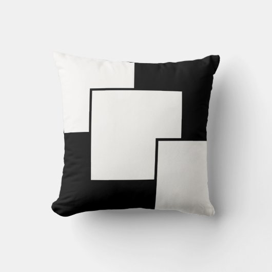 白黒スタイル クッション (正面)