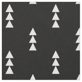 白黒スタック三角形 ファブリック