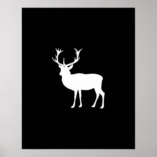 白黒スタッグパーティー学士号パーティー ポスター (正面)