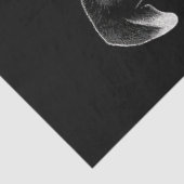 白黒ステームパンクボストンテリアT8デコページ 薄葉紙 (詳細)