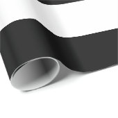 白黒ストライプのなギフトの包装紙 ラッピングペーパー (ロールコーナー)