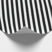 白黒ストライプのな包装紙 ラッピングペーパー (角)