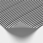 白黒ストライプのな包装紙 ラッピングペーパー (角)