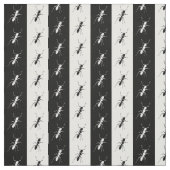 白黒ストライプのな蟻 ファブリック (見本)