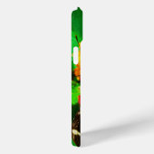 白黒ストライプのツマバタの写真 Case-Mate iPhoneケース (裏面 / 右)