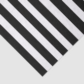 白黒ストライプのティッシュペーパー 薄葉紙 (詳細)