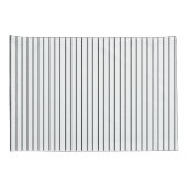 白黒ストライプの枕 枕カバー (裏面-右)