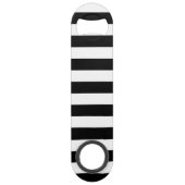 白黒ストライプの スピード栓抜き (裏面)