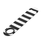 白黒ストライプの スピード栓抜き (裏面アングル)