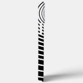 白黒ストライプのiPhoneケースまたは色の選択 Case-Mate iPhoneケース (裏面 / 右)