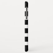 白黒ストライプキス Case-Mate iPhoneケース (裏面/左)