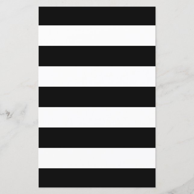 白黒ストライプスタイリッシュ (正面)