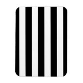 白黒ストライプスタイリッシュ マグネット (縦)