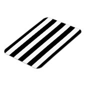 白黒ストライプスタイリッシュ マグネット (左側)