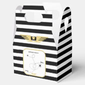 白黒ストライプパイロット フェイバーボックス (オープン)